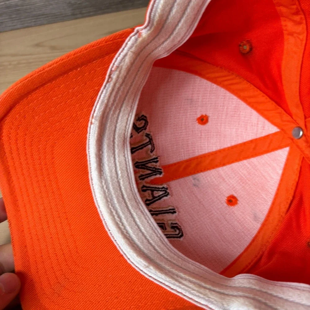 San Francisco Giants Hat Cap Fitted‎ One Size Orange Black MLB Baseball Nike